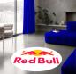 Preview: Red Bull Logo white round carpet!